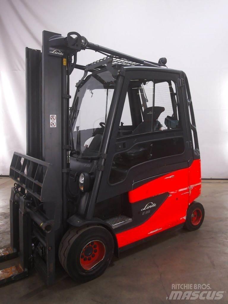 Linde E35HL-01 Elektrikli forkliftler