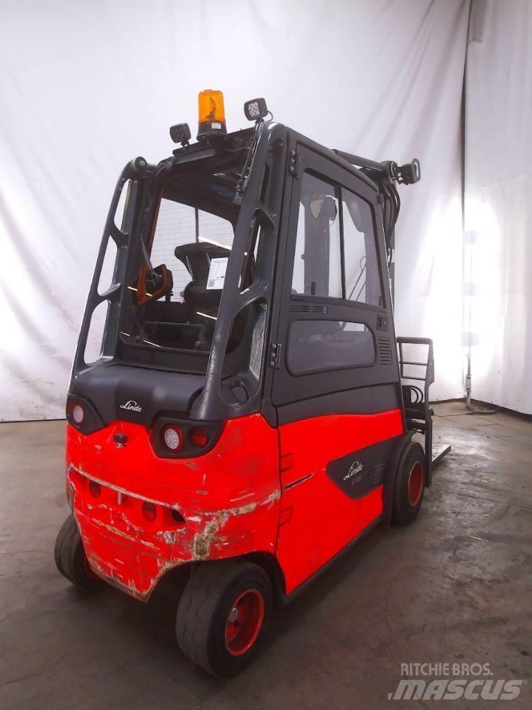 Linde E35HL-01 Elektrikli forkliftler
