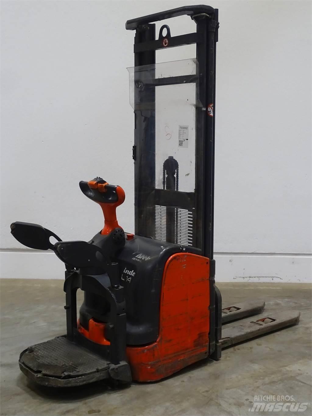 Linde L14AP Yaya kumandali istif makinasi