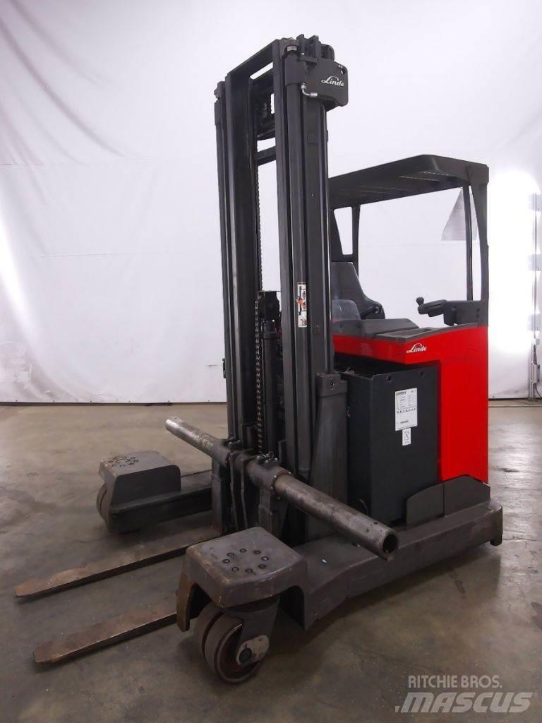 Linde R25F 4 yönlü reach truck