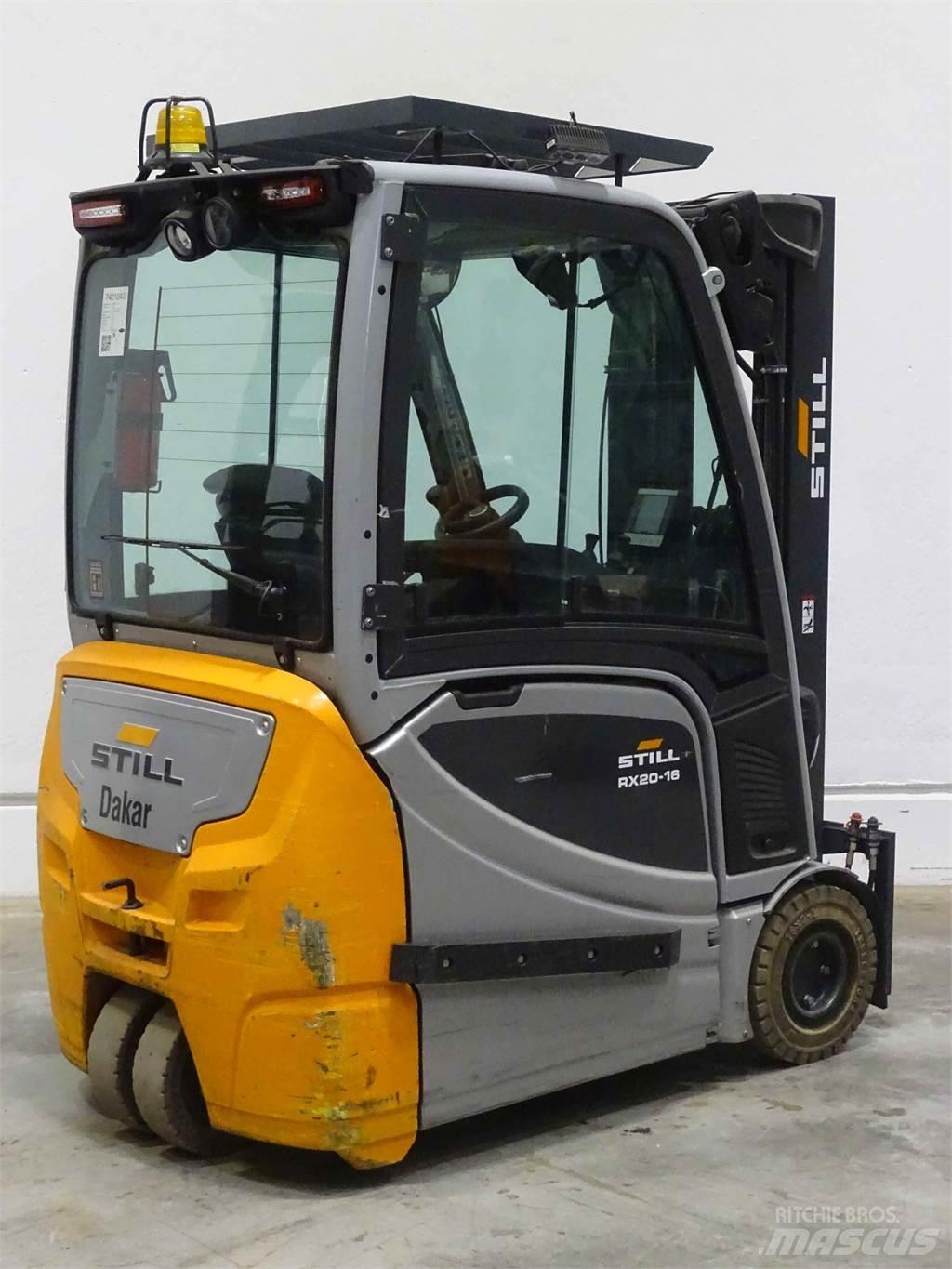 Still RX20-16 Elektrikli forkliftler