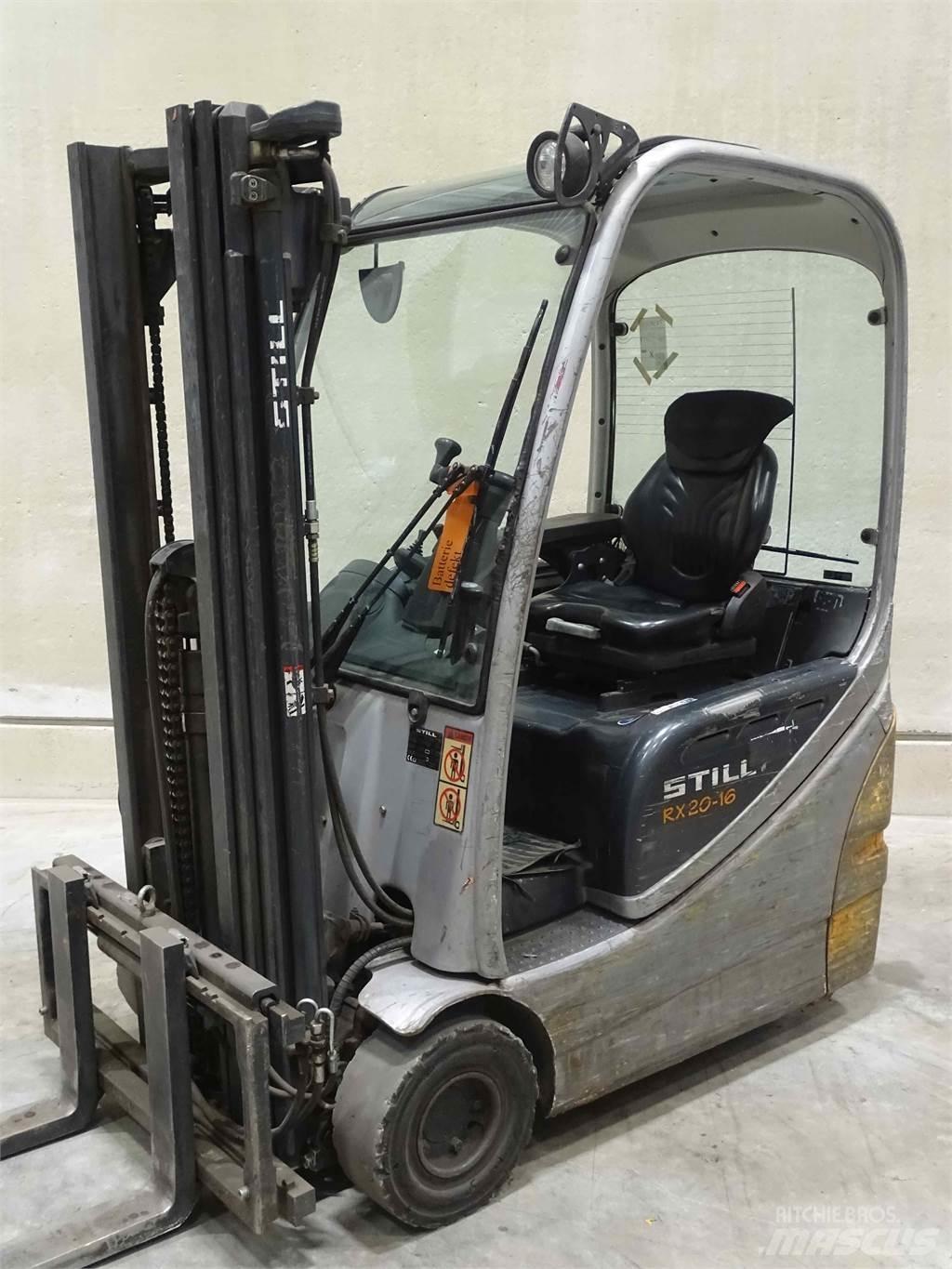 Still RX20-16 Elektrikli forkliftler