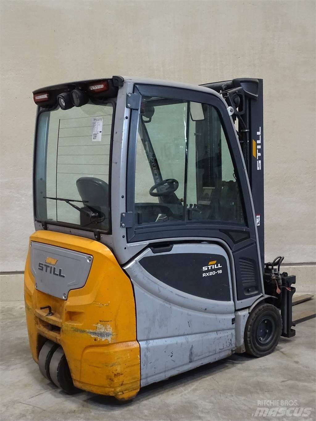 Still RX20-16 Elektrikli forkliftler