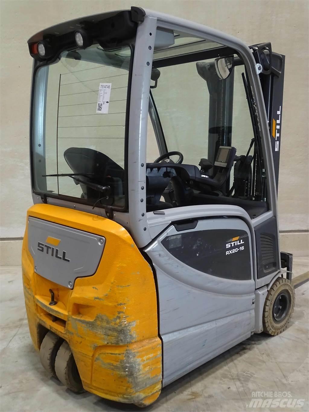 Still RX20-16 Elektrikli forkliftler