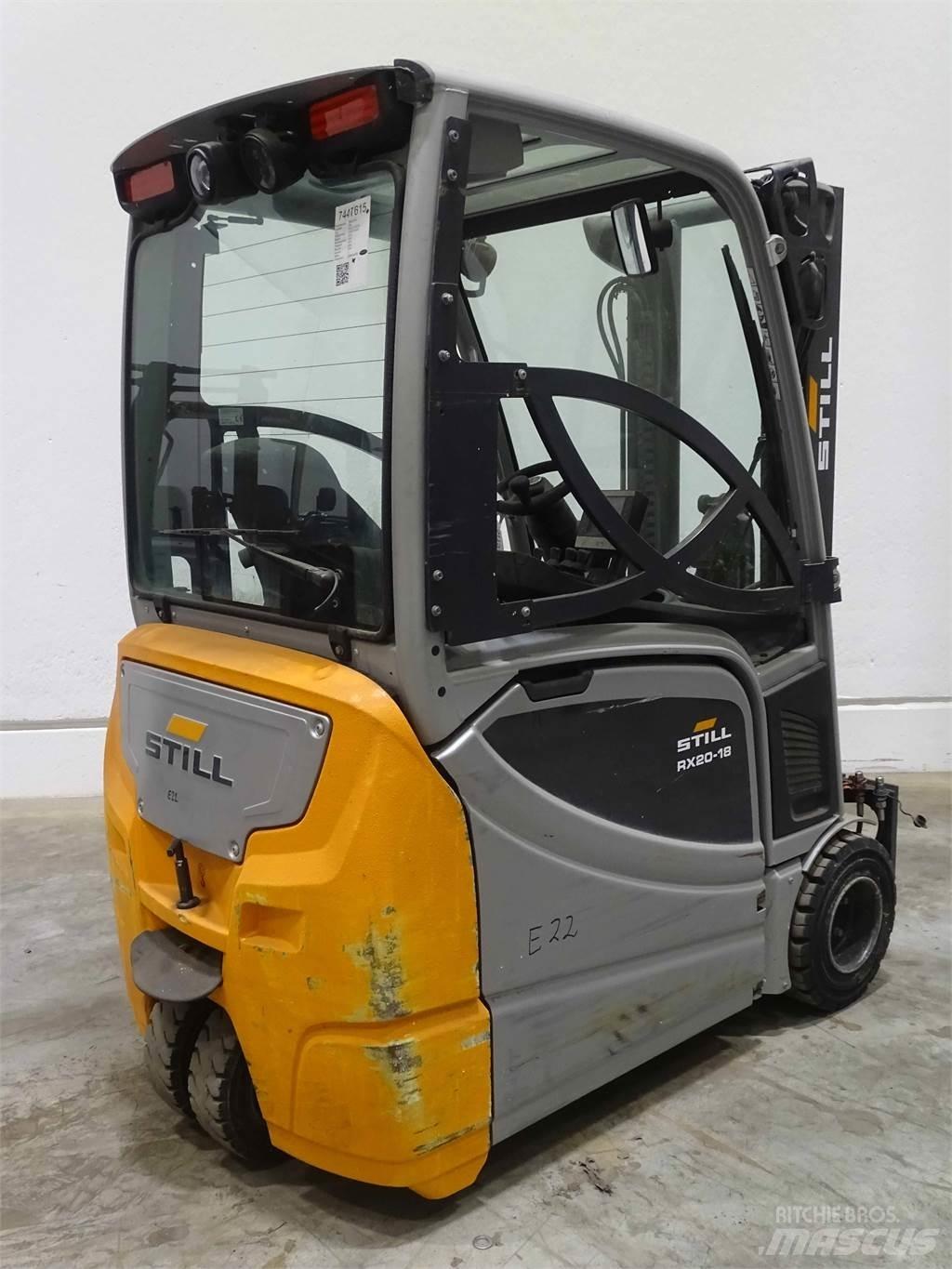 Still RX20-18 Elektrikli forkliftler