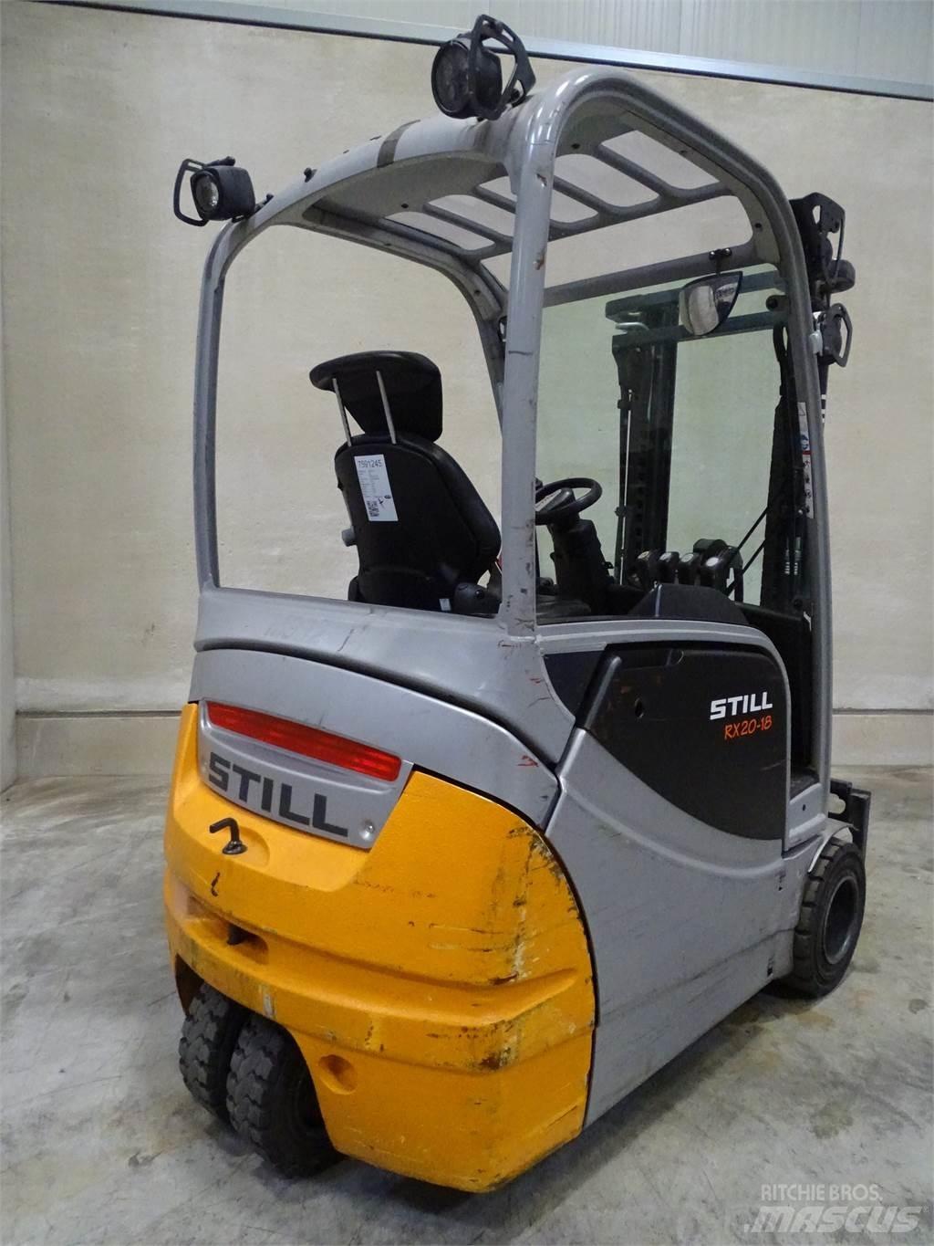 Still RX20-18 Elektrikli forkliftler