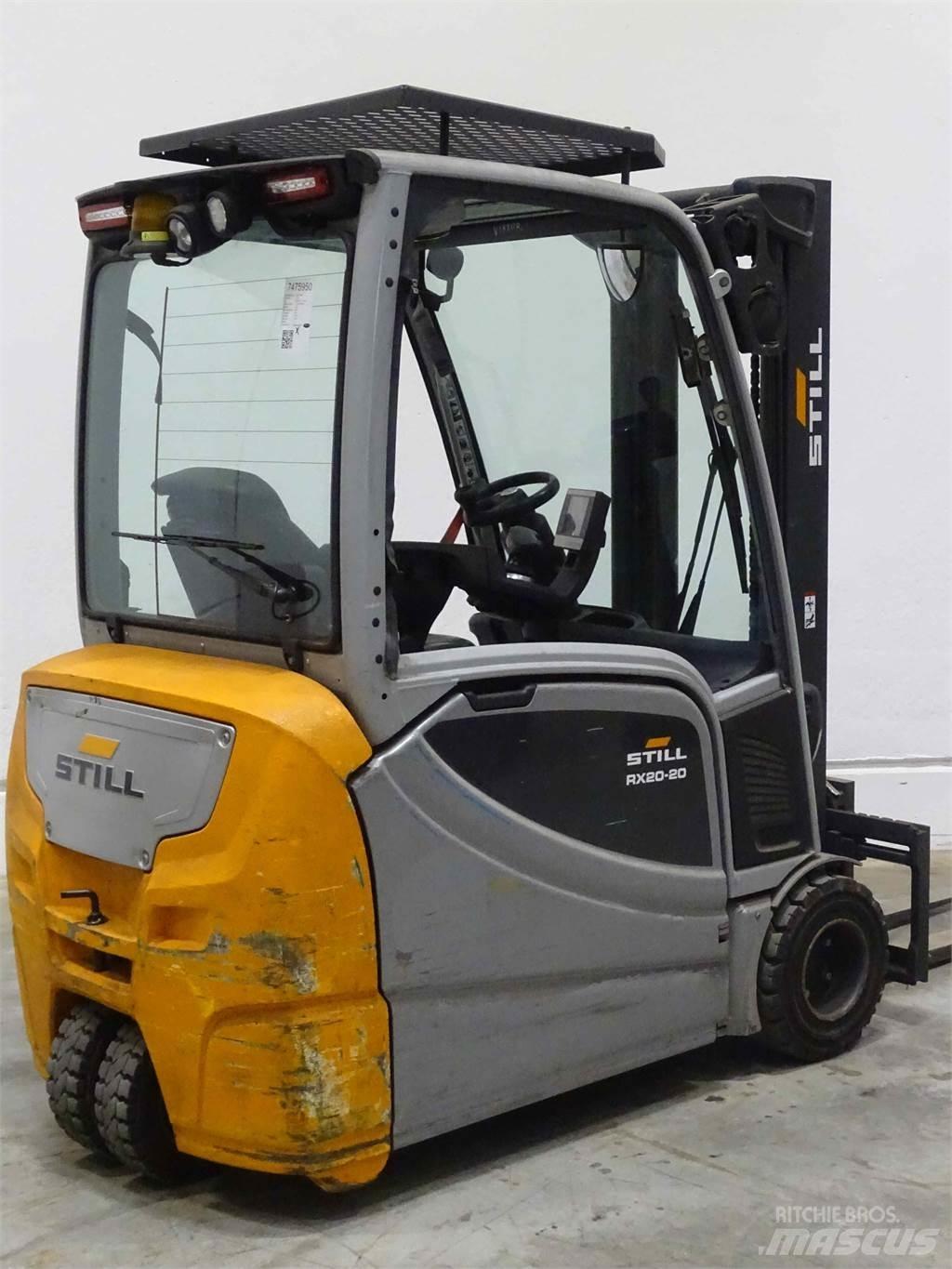 Still RX20-20L Elektrikli forkliftler