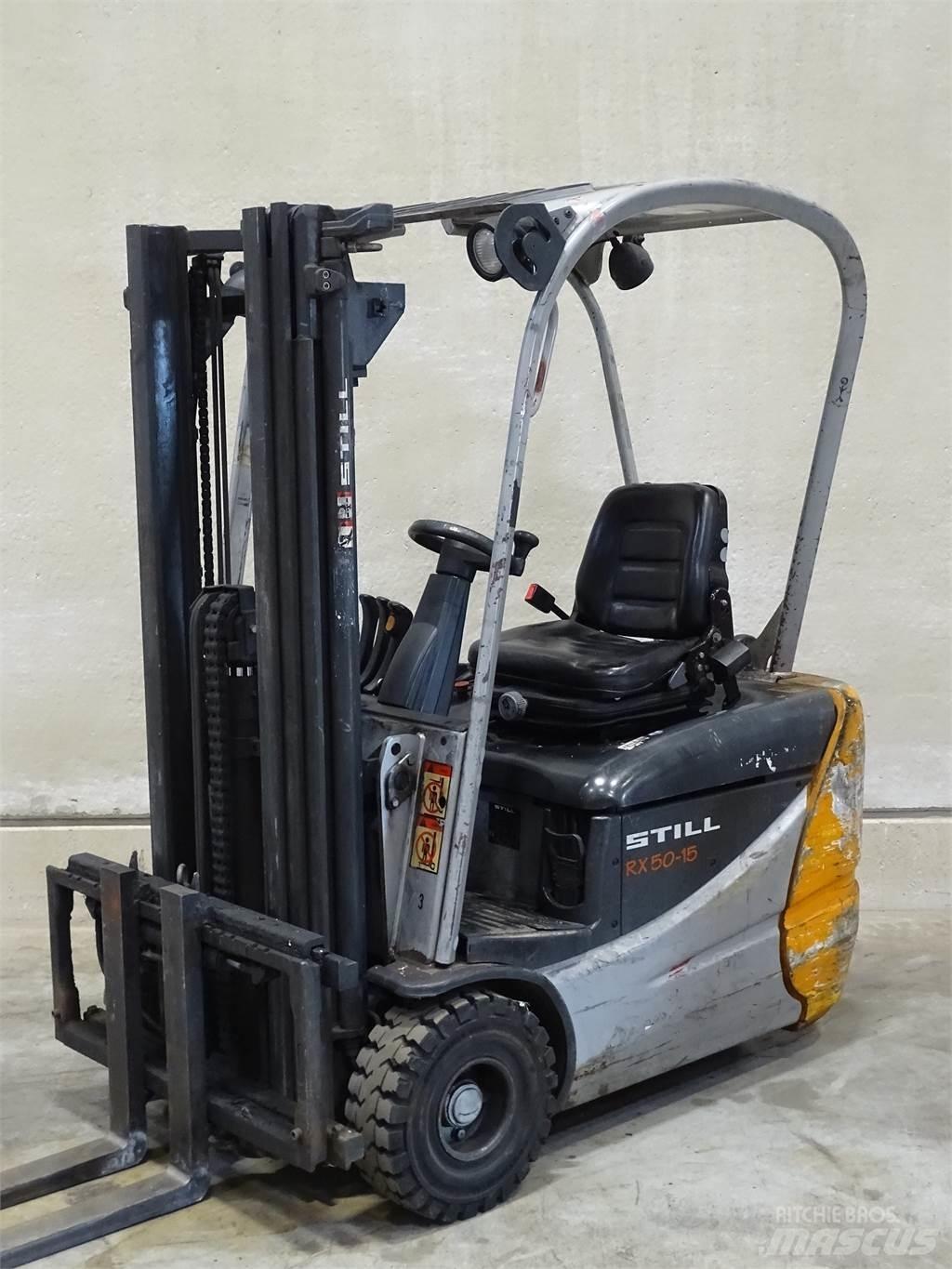 Still RX50-15 Elektrikli forkliftler