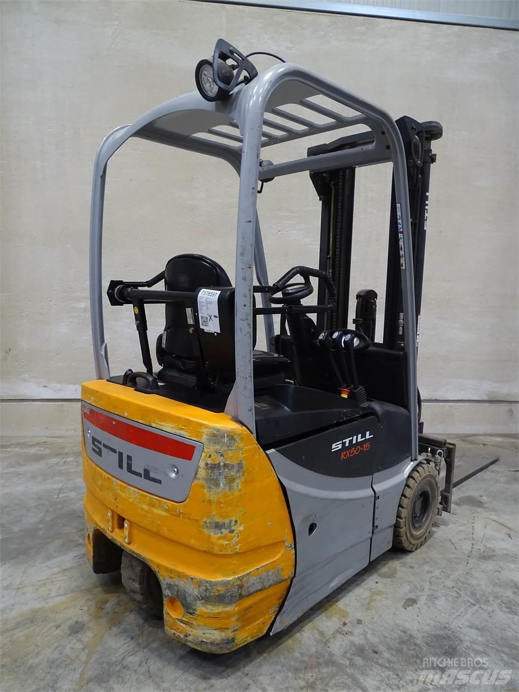 Still RX50-15 Elektrikli forkliftler