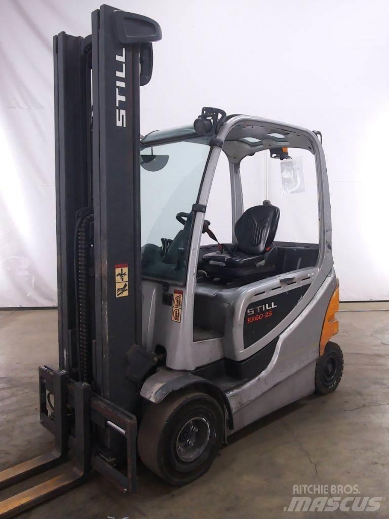 Still RX60-25 Elektrikli forkliftler