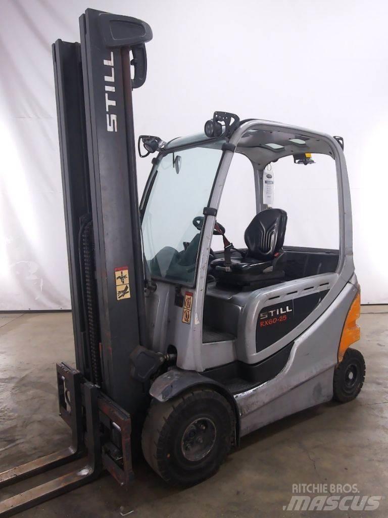 Still RX60-25 Elektrikli forkliftler