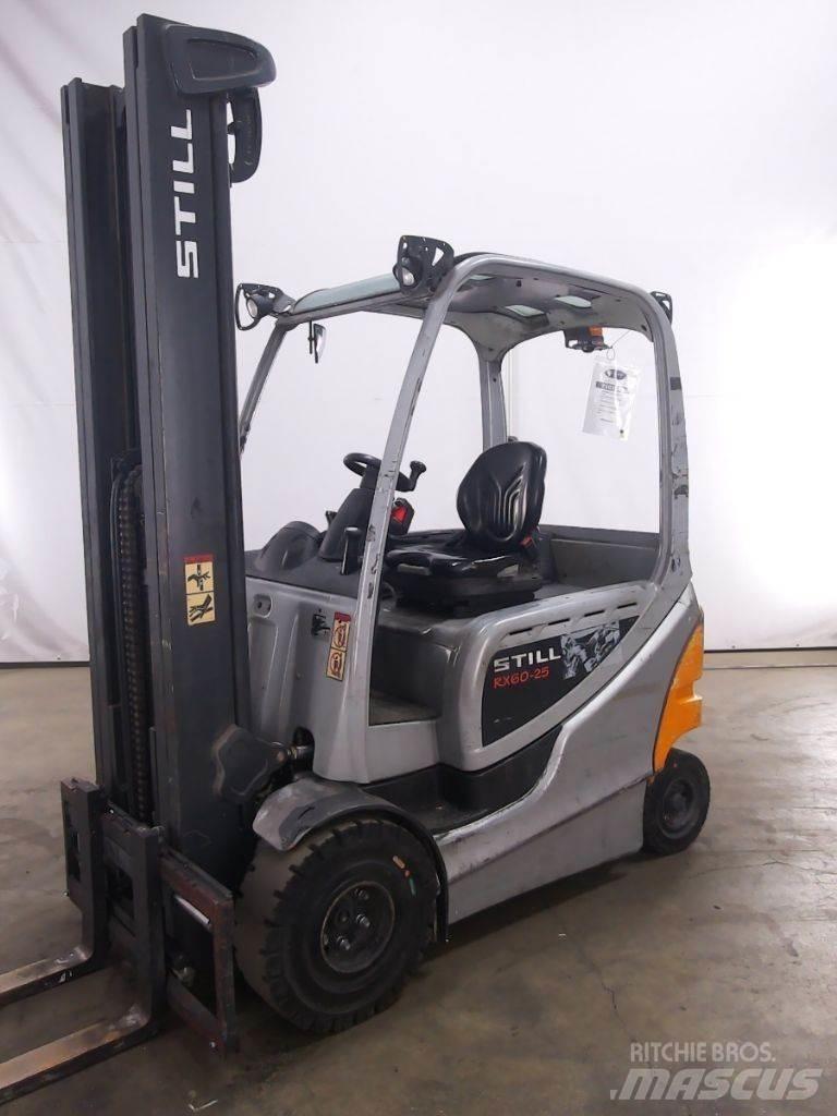 Still RX60-25 Elektrikli forkliftler