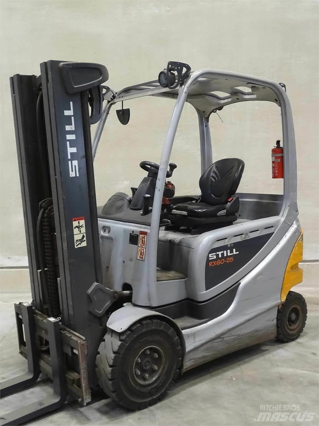 Still RX60-25 Elektrikli forkliftler