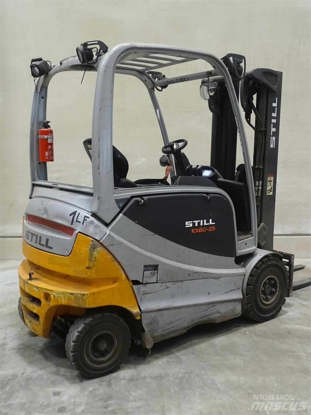 Still RX60-25 Elektrikli forkliftler