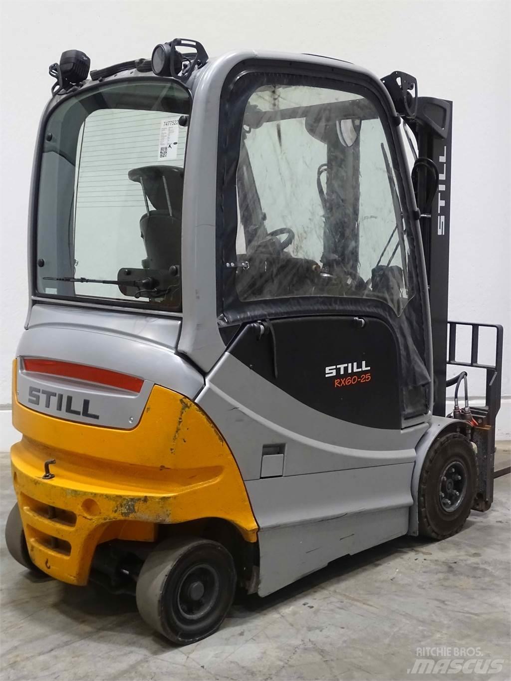 Still RX60-25 Elektrikli forkliftler