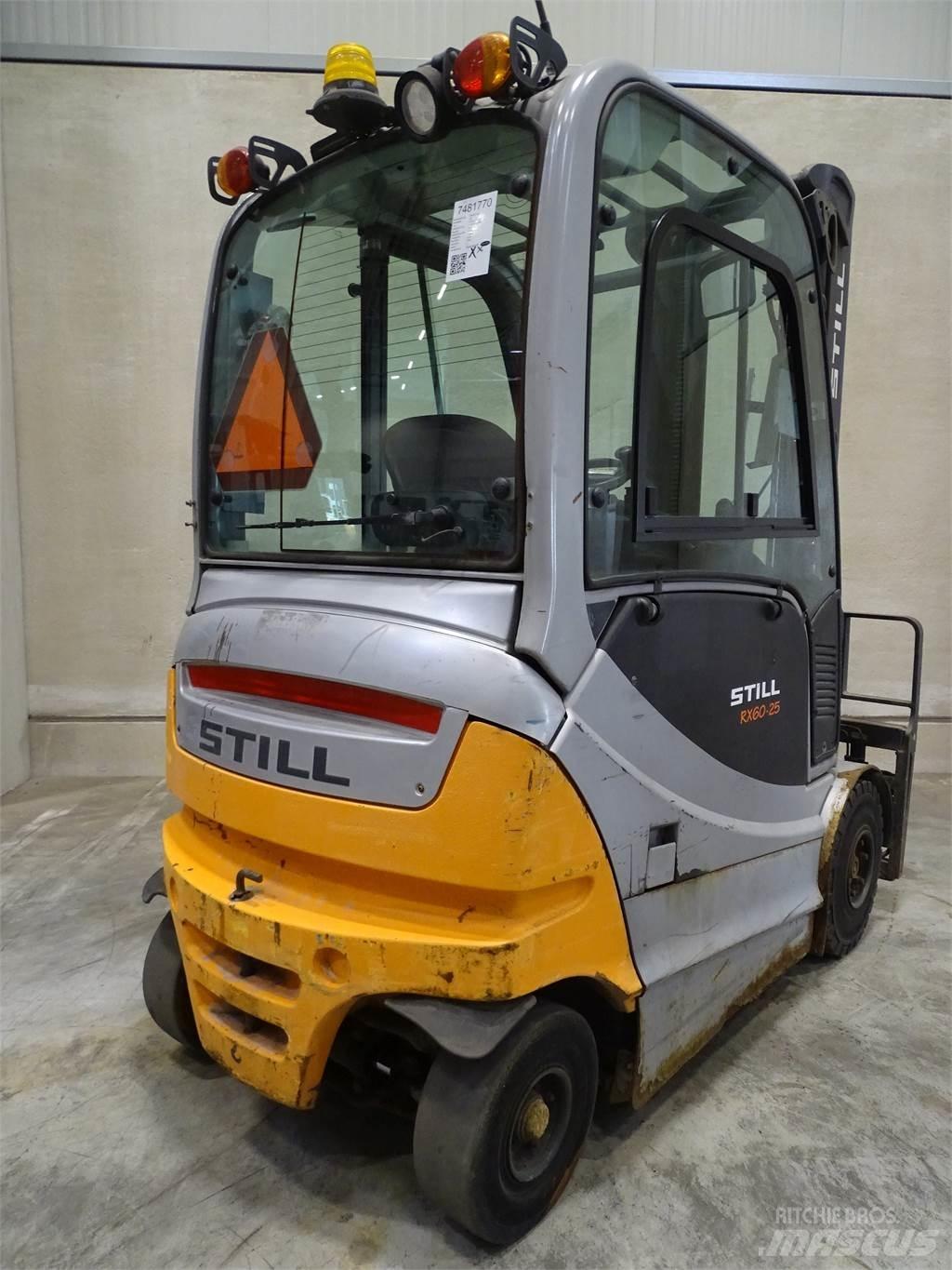 Still RX60-25 Elektrikli forkliftler