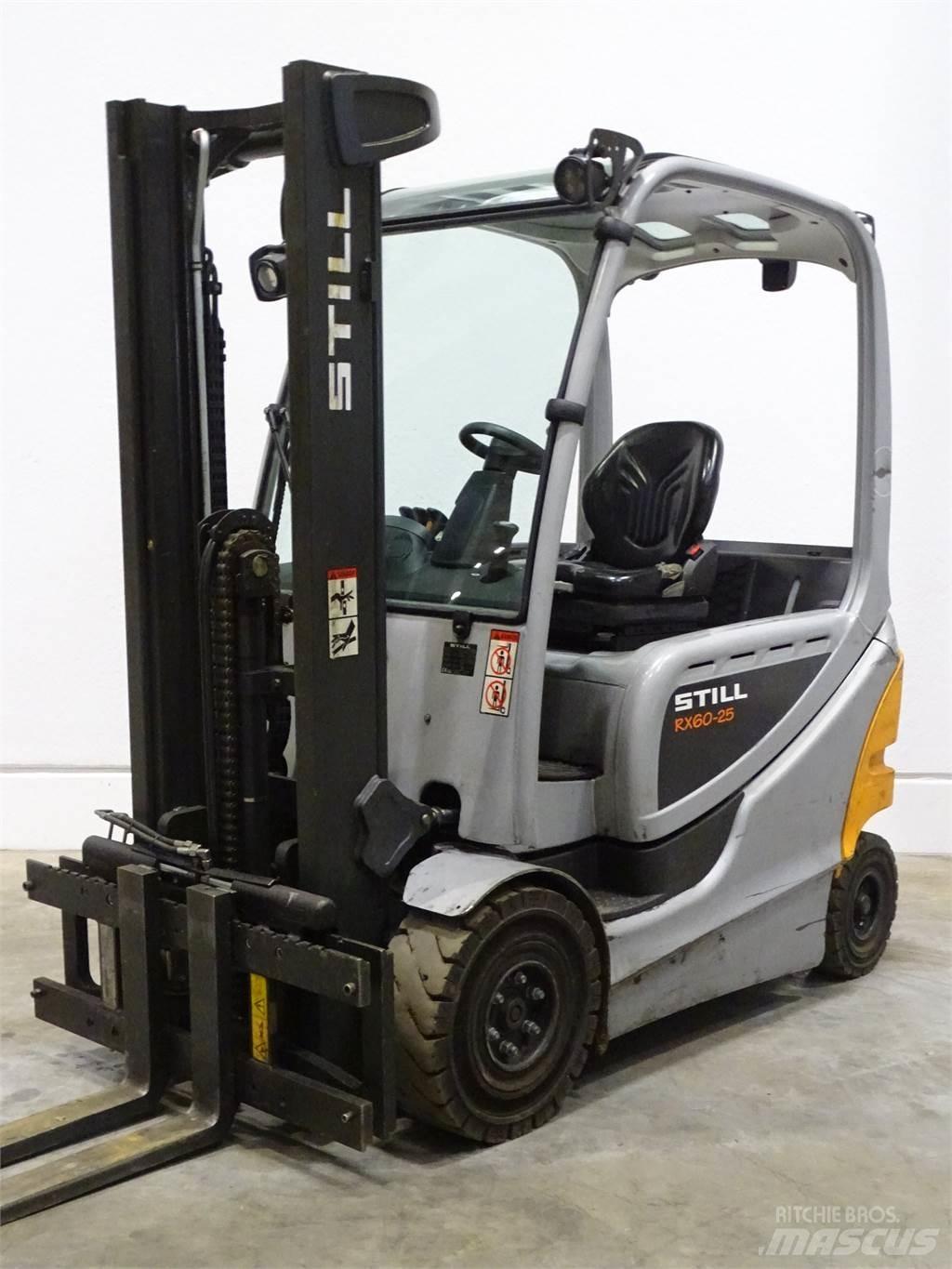 Still RX60-25 Elektrikli forkliftler