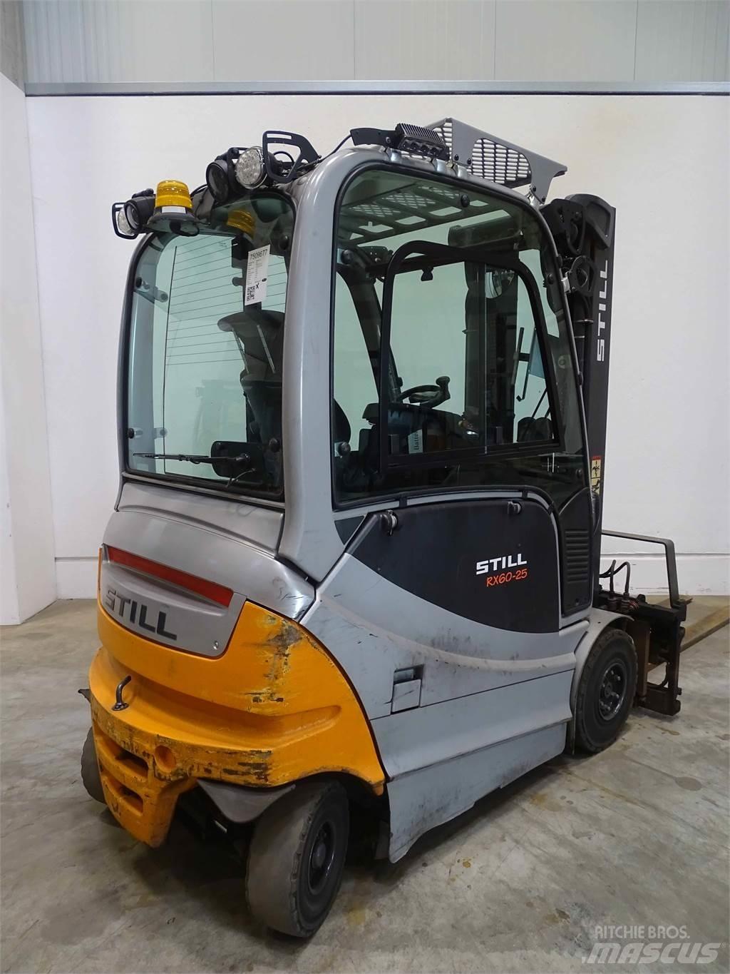 Still RX60-25 Elektrikli forkliftler