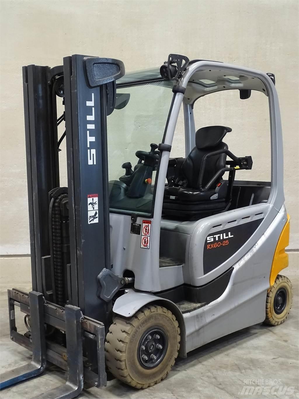 Still RX60-25 Elektrikli forkliftler