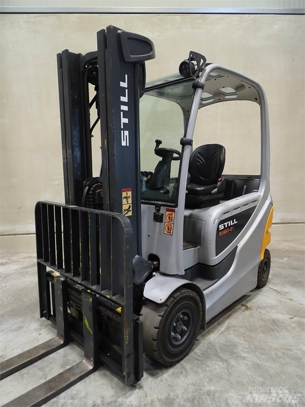 Still RX60-25 Elektrikli forkliftler