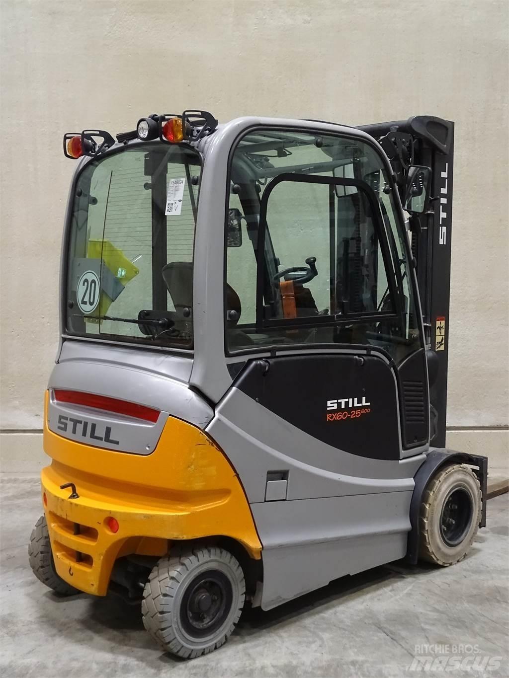 Still RX60-25/600 Elektrikli forkliftler