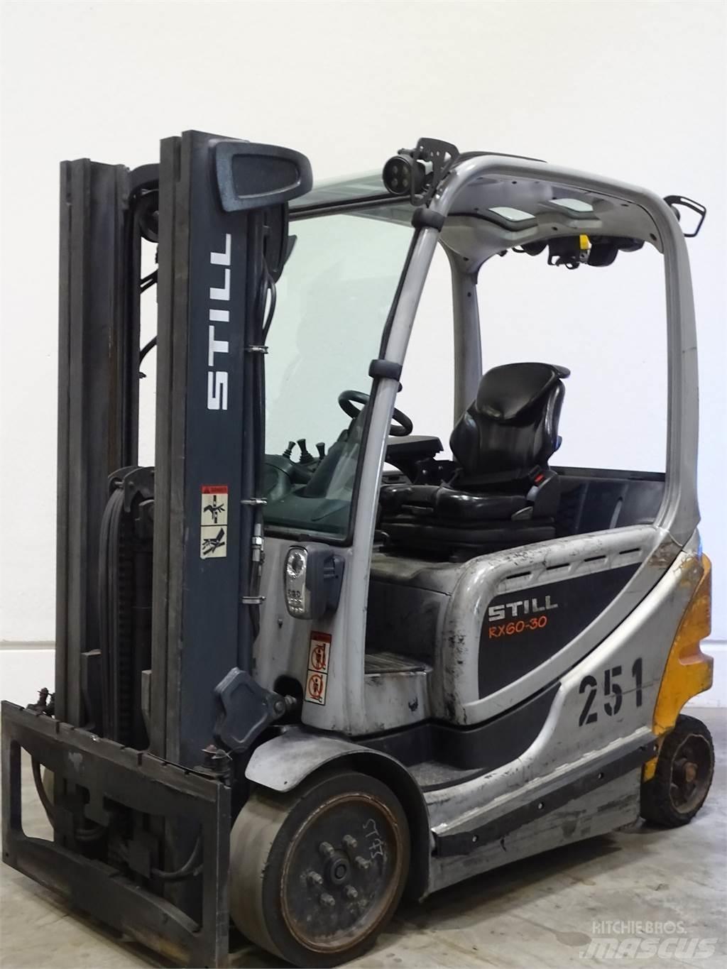 Still RX60-30 Elektrikli forkliftler