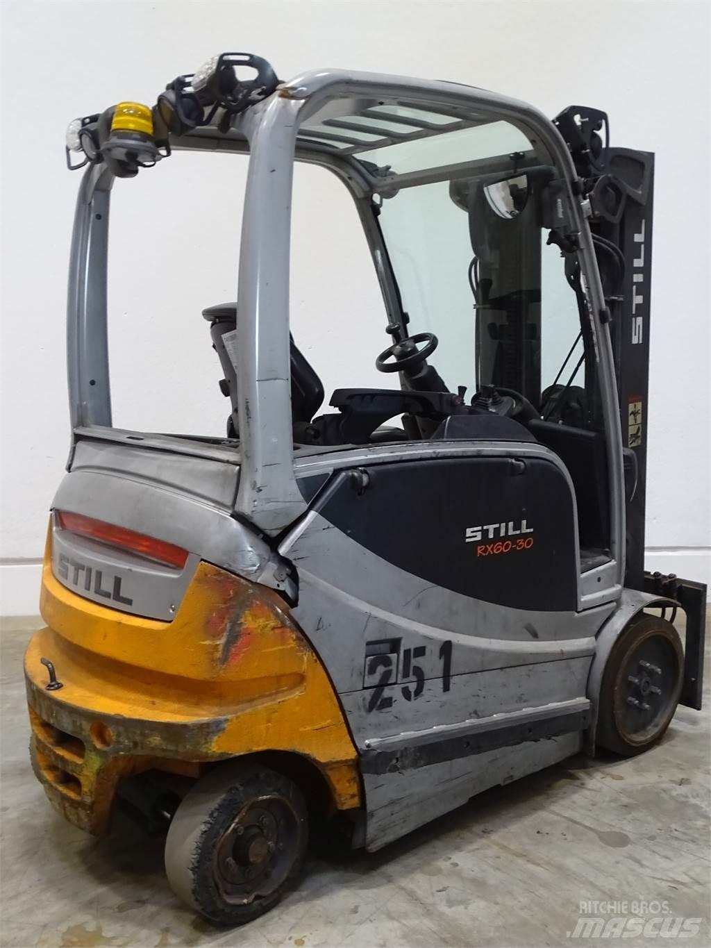 Still RX60-30 Elektrikli forkliftler