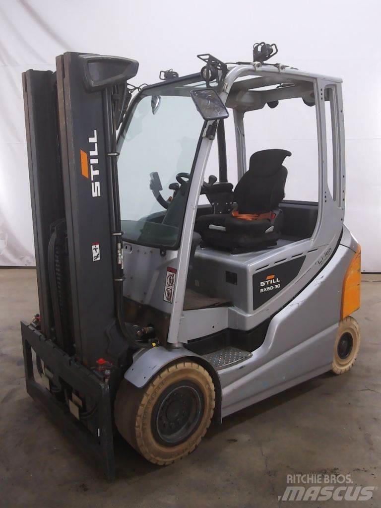 Still RX60-30 Elektrikli forkliftler