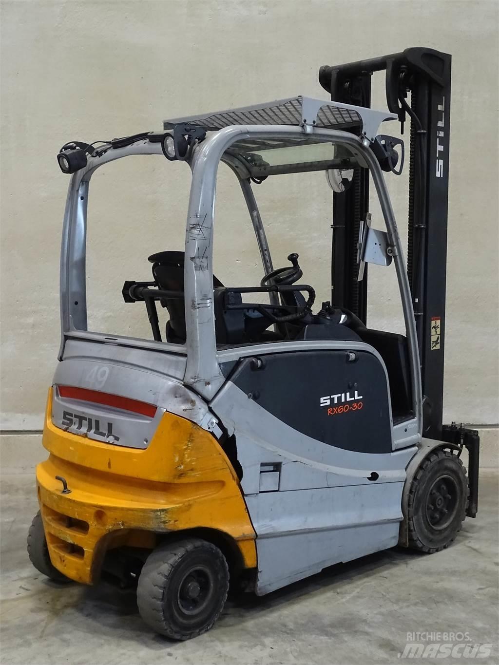 Still RX60-30 Elektrikli forkliftler