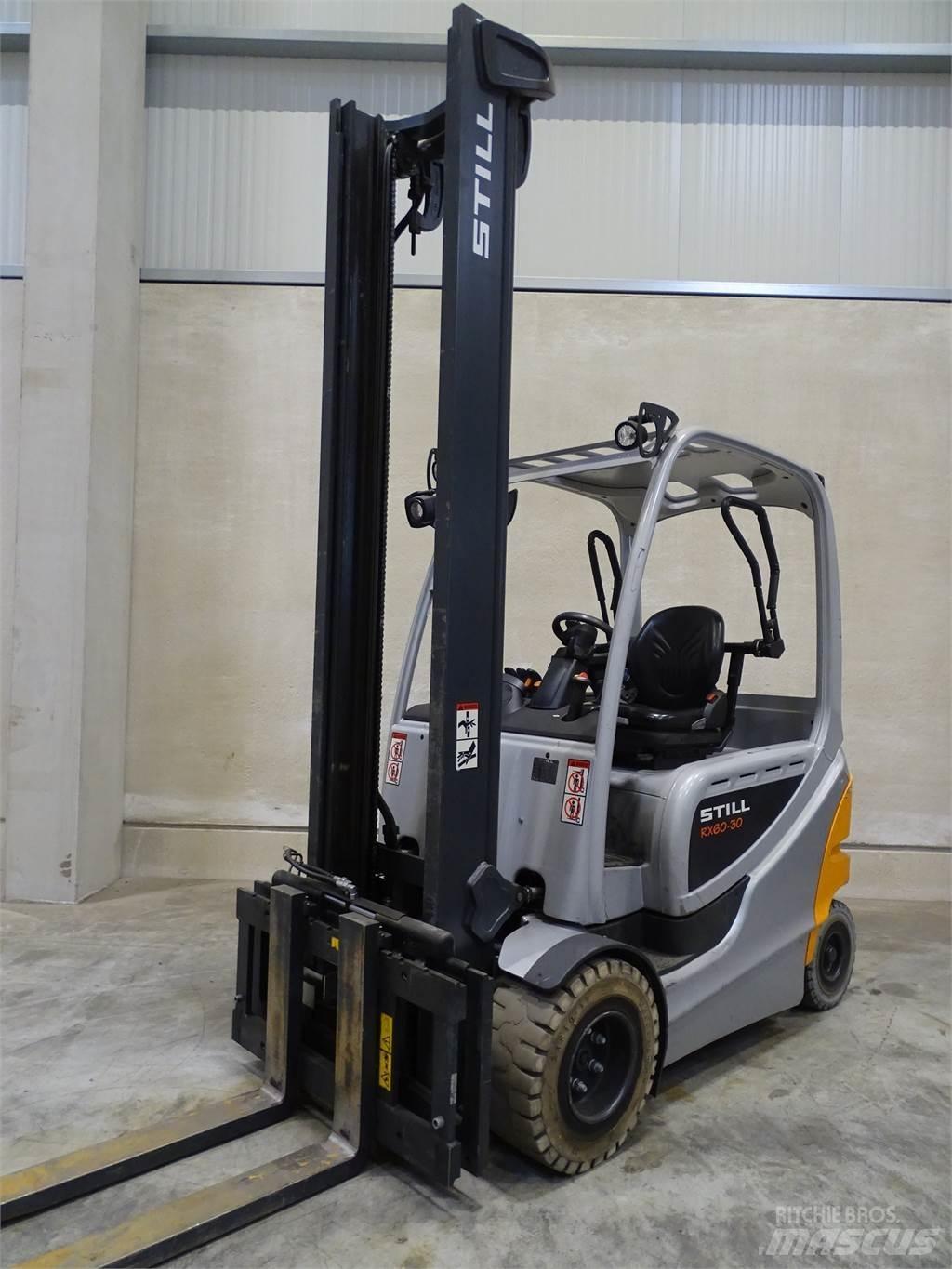 Still RX60-30 Elektrikli forkliftler