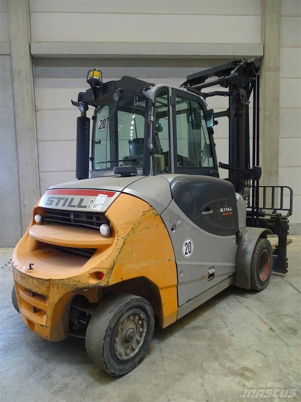 Still RX70-80 Dizel forkliftler