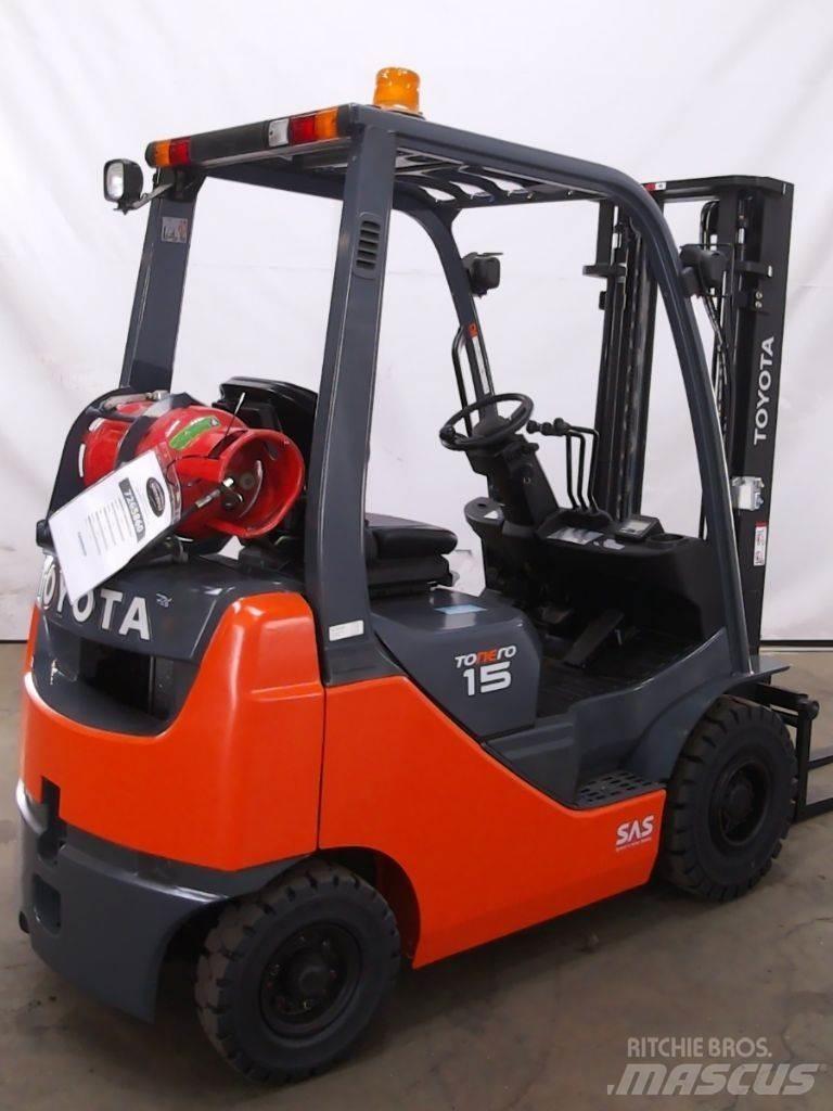 Toyota 02-8FGF15 LPG'li forkliftler
