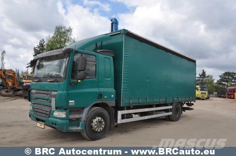 DAF CF 75.310 Kayar tenteli kamyonlar