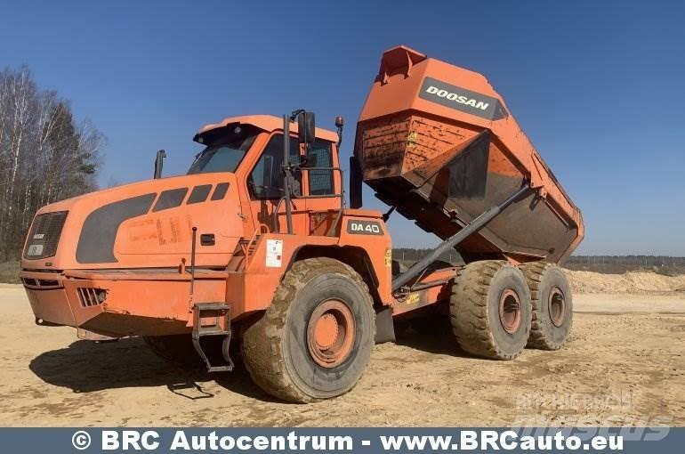 Doosan DA 40 Belden kirma kaya kamyonu