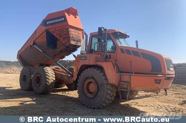 Doosan DA 40 Belden kirma kaya kamyonu