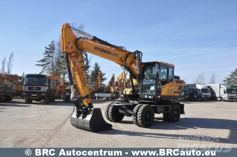Hyundai HW180 Lastik tekerli ekskavatörler