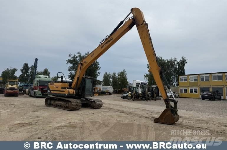 Hyundai HX220LR Paletli ekskavatörler