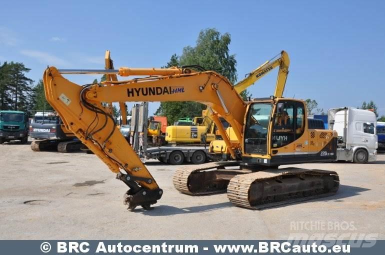 Hyundai R220LC-9A Paletli ekskavatörler