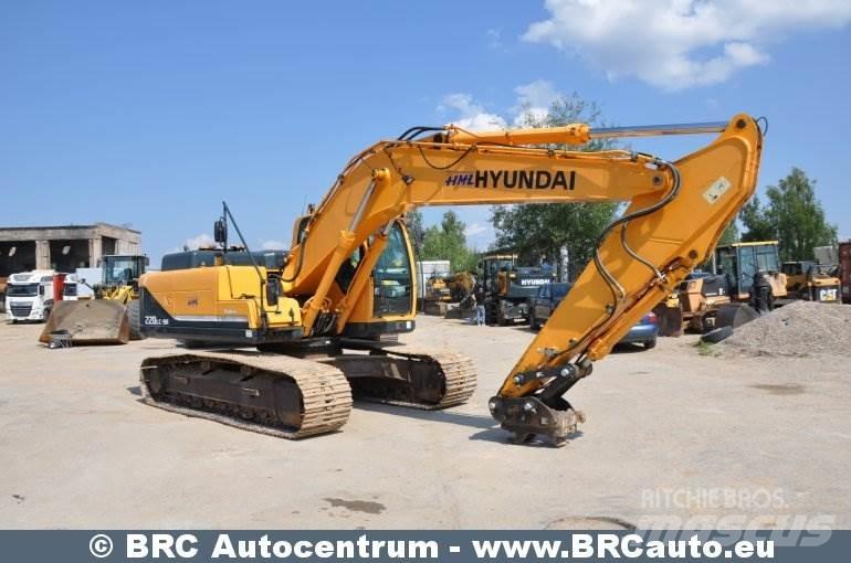 Hyundai R220LC-9A Paletli ekskavatörler