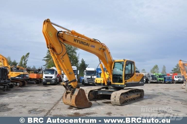 Hyundai R220LC-9S Paletli ekskavatörler