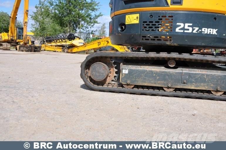 Hyundai R25Z-9AK Mini ekskavatörler, 7 tona dek