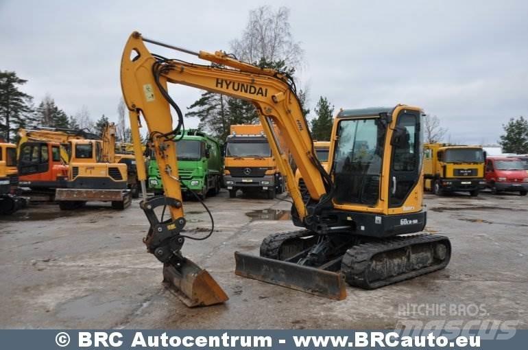 Hyundai R60CR-9A Paletli ekskavatörler