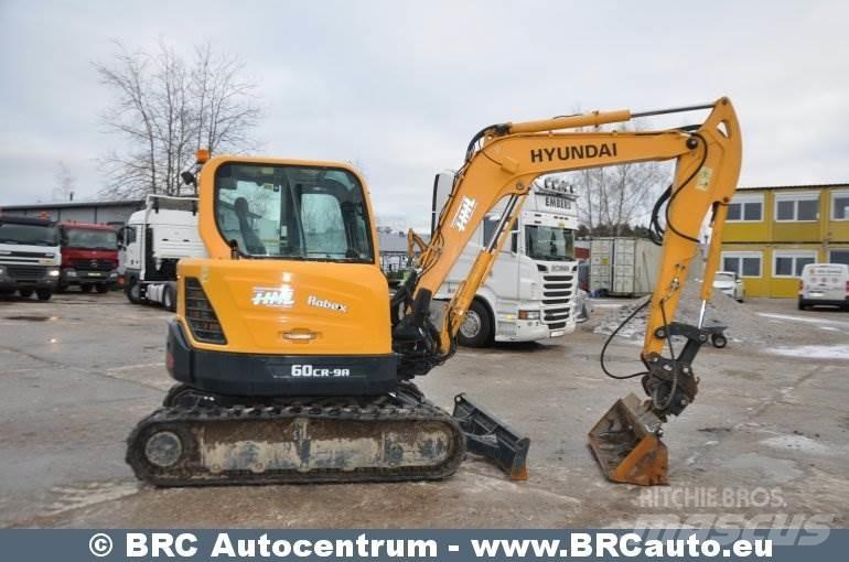 Hyundai R60CR-9A Paletli ekskavatörler