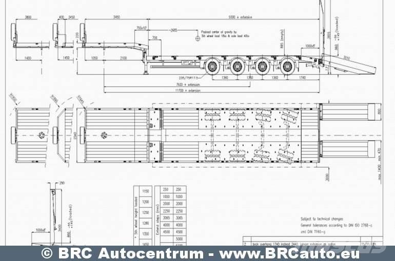 MAX Trailer MAX 100 Damperli çekiciler
