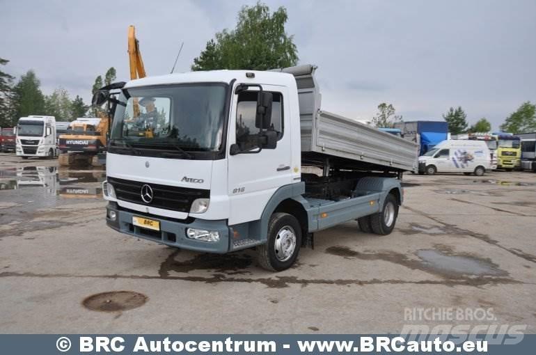 Mercedes-Benz 816 Damperli kamyonlar