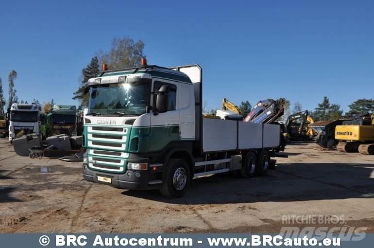 Scania R 480 Araç üzeri vinçler