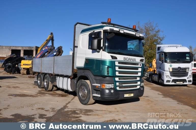 Scania R 480 Araç üzeri vinçler