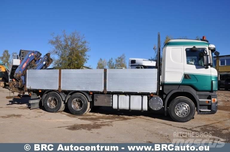 Scania R 480 Araç üzeri vinçler