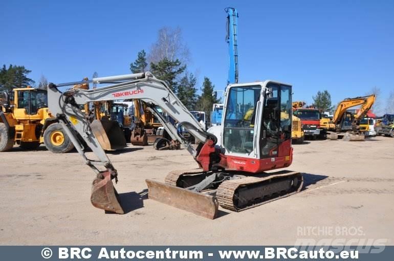 Takeuchi TB260 Paletli ekskavatörler