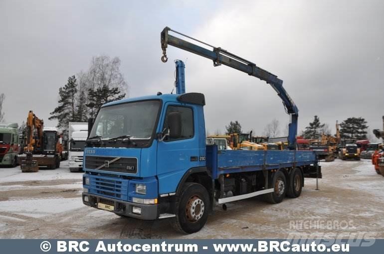 Volvo FM7 Araç üzeri vinçler
